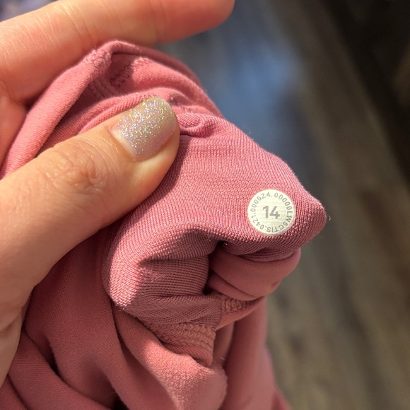 Lululemon Align High-Rise Pant 28" Size 14 Pink Blossom - Picture 10 of 10